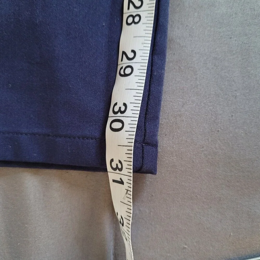 Figs Men Elastic Waist Natib Classic Pants Scrubs Size Medium Medical Nurse Blue